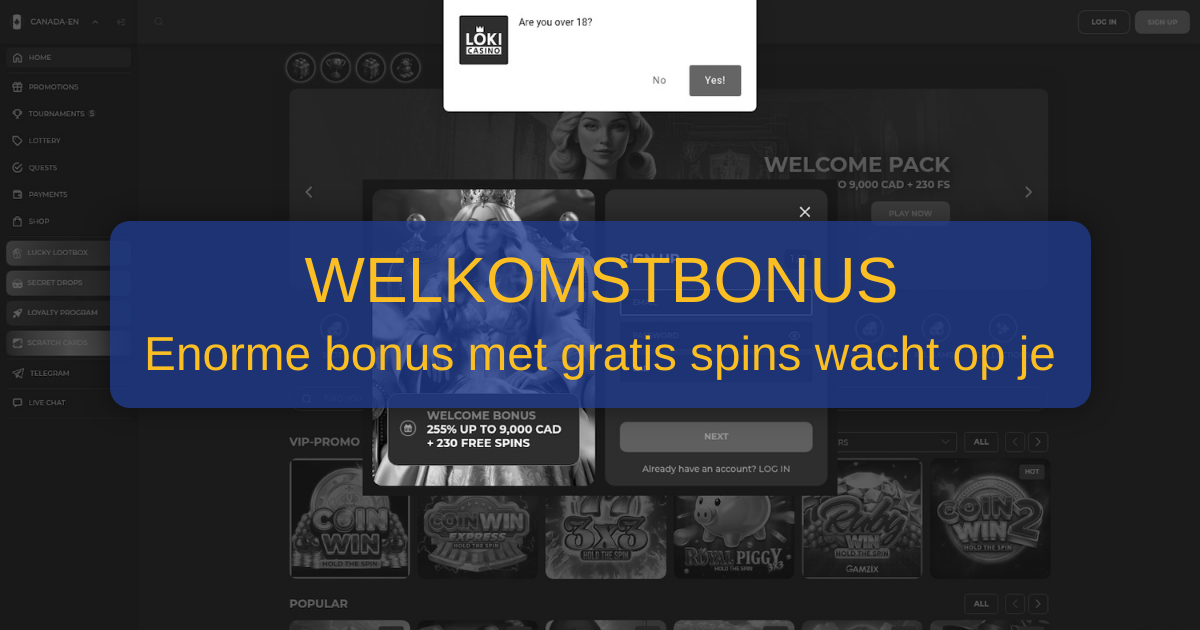 Loki Casino voor Nederlandse spelers
